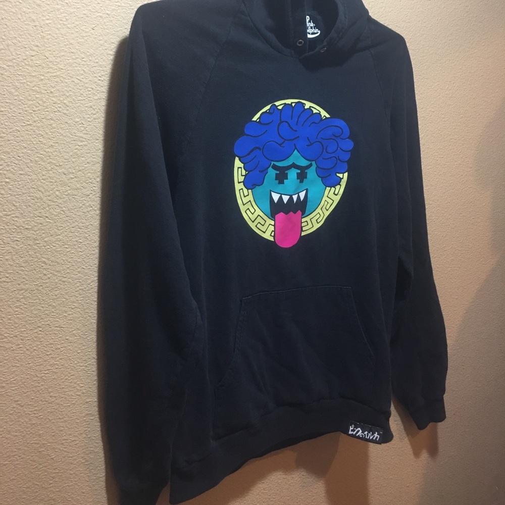 Dolphin young men’s hoodie size M made in USA